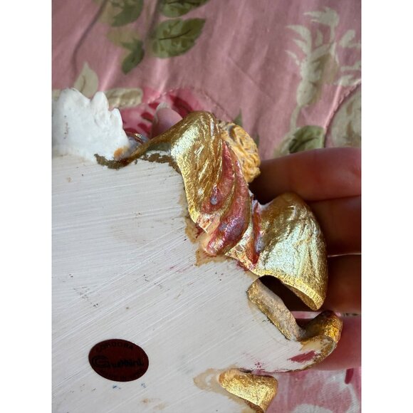 VTG Guerrini Cordoba Angel Cherub Wall Decor Religious Holy water font Spain - Picture 13 of 13